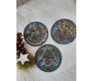 Stickserie - Weihnachtsfreunde